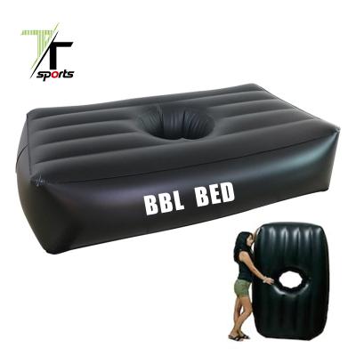 China TTSPORTS Supplies Inflatable Barrel Mattress Foldable Bed After Surgery Bed Surgery Recovery for sale