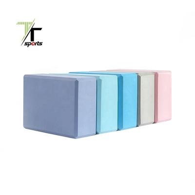 China High Quality Lightweight Eva Foam Yoga Block Custom Made Yoga Block from TTSPORTS for sale