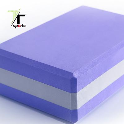 China High Quality Balance Exercise TTSPORTS Foam Yoga Brick Eva Yoga Block for sale