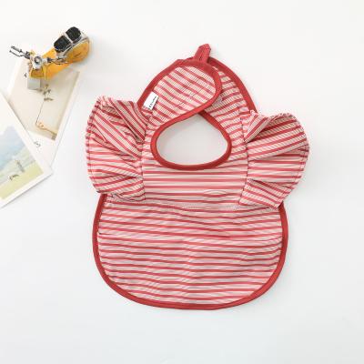 China Washable Made in China Washable Global Animals Cartoon Printing Waterproof Baby Bibs for sale