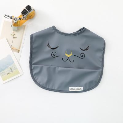 China Cheap Cost Cotton Baby Washable Waterproof Sustainable Organic Bibs For Kids for sale