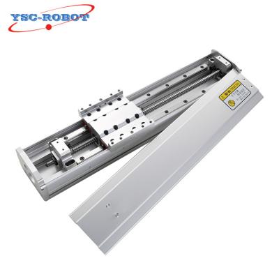 China Auto System Partially Enclosed Ball Screw Shaft YTS8 Series Assembly Linear Guide Rail for sale