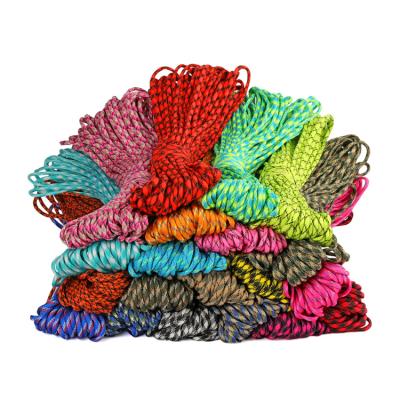 China Wholesale Round Type 7 Strands Paracord 550 1000ft Coil Survival Core Military Nylon Rope For Bracelet for sale