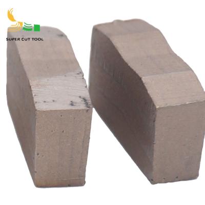 China Long Life High Sharpness M Shape Diamond Segments For Granite Cutting With High Efficiency for sale