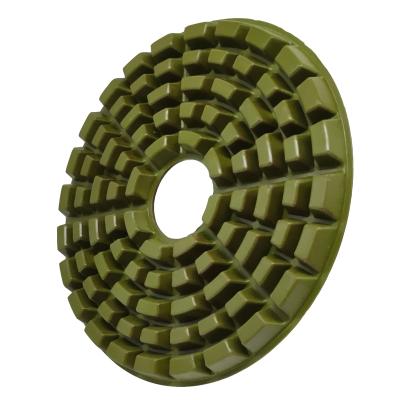 China High Efficiency Stone Polishing SCT Round Resin Polishing Wheel For Granite for sale