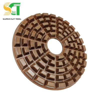 China Long Life High Performance 250mm High Efficiency Granite Polishing Abrasive Pads Exporter for sale