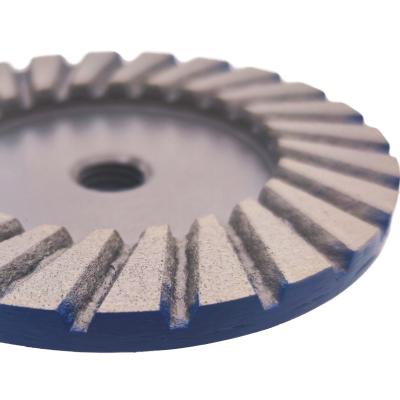 China Diamond Cup Shape Stone Wheel Profiling And Polishing Drilling For Stone And Concrete for sale