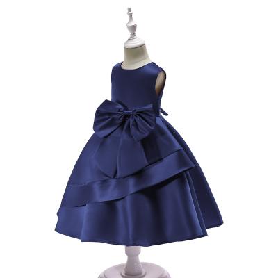 China Simple design children's regular high quality summer girl's daily wear children love birthday dress dress for sale