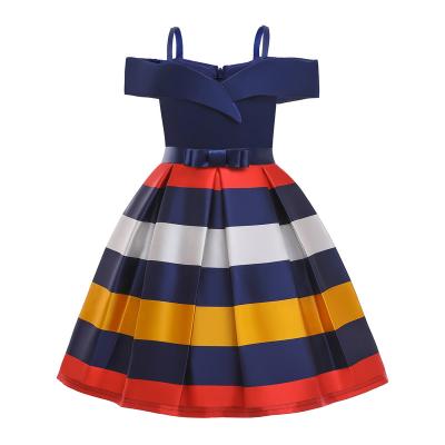 China China Products Girls Dress Regular Wedding Birthday Dress Kids Baptism Promotional Costume Party Long Dress for sale