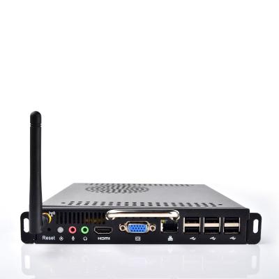 China Latest Quality Fanless PC Desktop / Computer OPS Industry Design Big Mini , Dual Core Mini PC I7 for sale