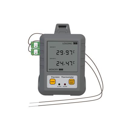 China 97*72*31mm Dual Channel NTC Thermometer for High Precision Temperature Testing Equipment for sale