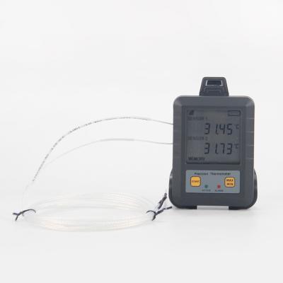 China 185g Dual Channel PT100 PT1000 Platinum Resistance RTD Thermometer for Temperature Testing for sale