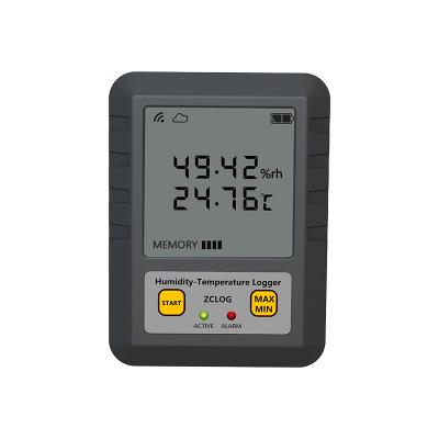 China High Precision USB Dual Channel T Type Temperature Data Logger GREY with Protection Case for sale