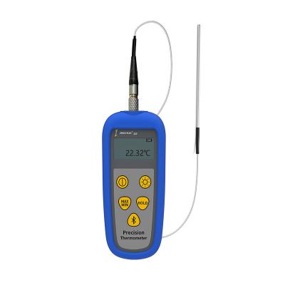 China 206g Probe Excluded High Precision Handheld Single Channel RTD Thermometer with Display for sale