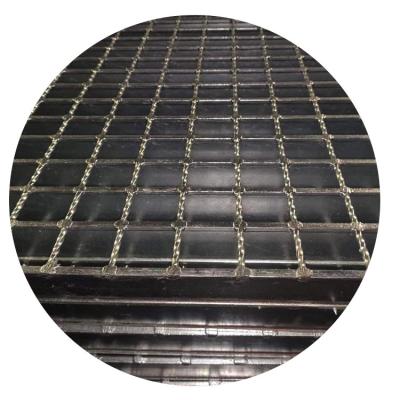 China Traditional 25*3 Canada Standard Galvanized Welded Floor Steel Bar Metal Grate Serrated Grating Porcelain Bonding Factory for sale