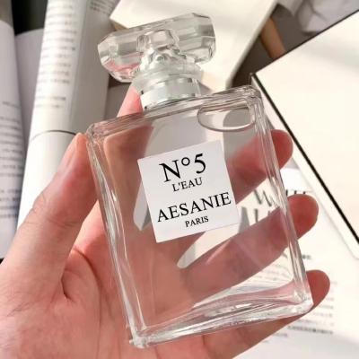 China Wholesale Square Cosmetic Fashion Perfume Spray Bottle 30ml 50ml 100ml Empty Perfume Bottle With Box Sample for sale