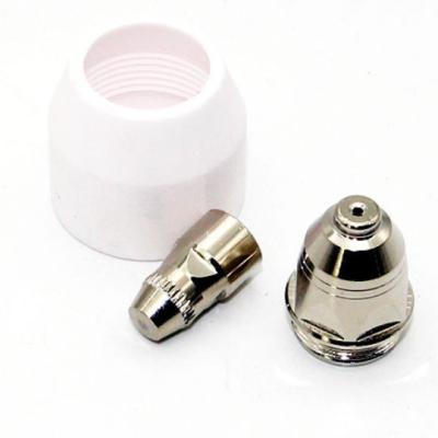 China Long Life Hot Sale Pioneer of Welder Plasma Cutter Consumables Outside Ceramic Torch Nozzle for Plasma Hand Arc Welding Machine for sale