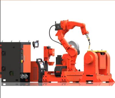 China Customized High Efficient Chinese Laser Arc Mate 120ic Machine CRP Splash Free MIG Welding Robot for sale