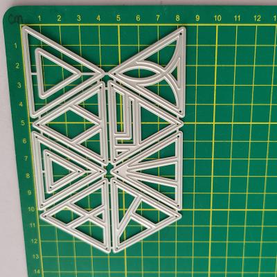 China Europe triangle frame dies Scrapbooking mold cutting dies DIY handmade tools craft decoration metal cutting dies for sale