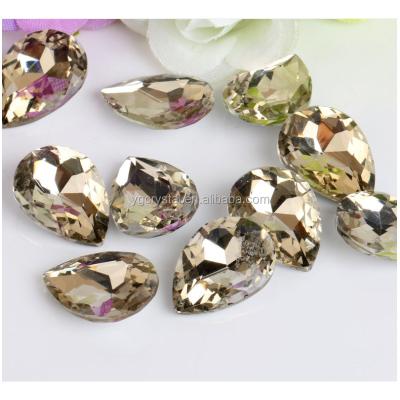 China Garment Accessories Garment Crystal Beads Drop Shape 808 for sale