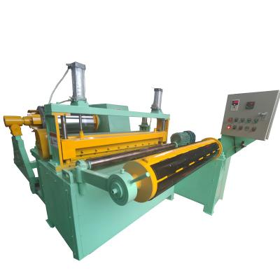 China Cut Coil Aluminum Alloy Coil Rewinding Machine Production Line For Hardware Making for sale