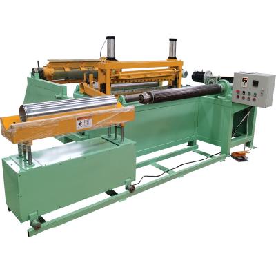 China Heavy Duty Galvanized Aluminum Cutting Reel Reel Tape Film Rewinding Machine for sale