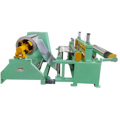 China Coil Cut Aluminum Strips Coil Rewinding Machine Supplier For Hardware Manufacturing for sale