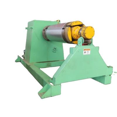 China Machinery repairs workshop automatic tube uncoiler and strip winding opening steel plate stator coil rewinding roll forming machine for sale