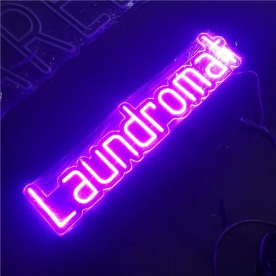 China Creative Buildings Customs Lead To Flex Clothing Store Neon Lighting Neon Sign From China for sale