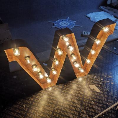 China Buildings Illuminated Outdoor Channel 3d Letter Led Sign 24 Inch Metal Letters for sale