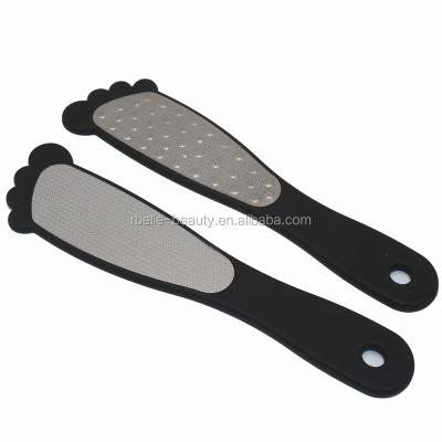 China Pedicure Care Hot Sell Foot Shape Metal Foot File Double Sides Foot File for sale