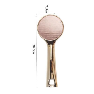 China Supplier China Pedicure Care Directly Sale No Electric Foot File Round Shaped Crystal Glass Foot File for sale