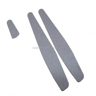 China Factory direct zebra 100/180 grit half moon manufacture promotion YFN024 wooden nail care or nail file for sale