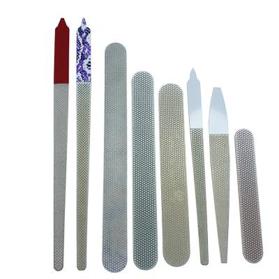 China Eco-friendly Emery Stainless Steel Professional Double Side Nail File for sale