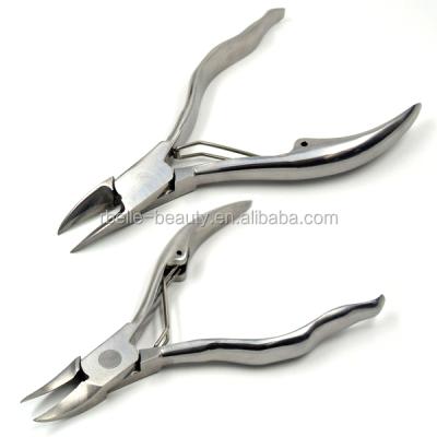 China Convenience Pedicure Foot Folder Stainless Steel Cuticle Nipper Handle Professional Sharpening D-05 Cuticle Nipper for sale