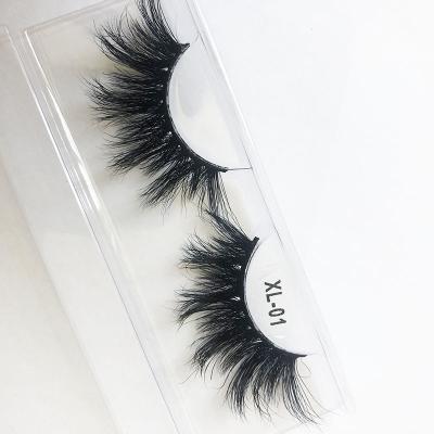 China Lashes 25mm Shiny Faux Siberian Mink Deep Lashes Mink Hair Eye Makeup Lashes Vendor With Custom Label 3d Mink Tapered Lashes for sale