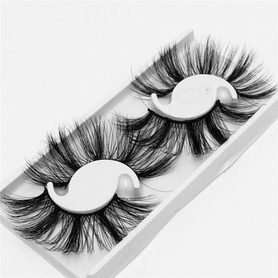 China Mink False Eyelashes Natural Wispies 2Pairs Handmade Faux Cruelty Free Shiny 3D Lashes Fluffy Eyelash Extension for sale