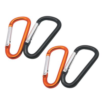 China Small Aluminum Carabiner Handle 3.6*45mm Carabiner Break Hook Keychain Mountaineering Bag Keychain Bottle Handle for sale