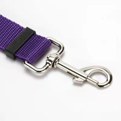 China Factory direct sales workable car seat belt for retractable pet safety rope pet traction belt dog car seat belt for sale