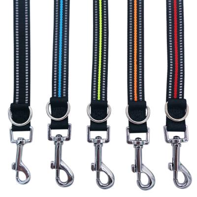 China Factory Pet Dog Supplies Pet DoubleDBuckle Hand Training Dog Leash Viable Wholesale Adjustable Leading Thoughtful Rope for sale