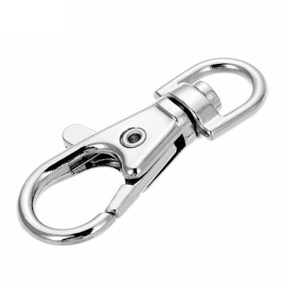 China Retail Industry Lanyard Snap Hook Swivel Snap Hook Metal Key Chain Hooks for Lanyard Key Rings Crafting for sale