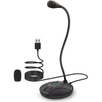 China Best Meeting Microphone Gooseneck Microphone Flexible 360 ​​Degree Gooseneck Microphone For Computer Laptop for sale