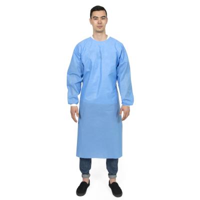 China Comfortable CE Qualified SMMS Sterilized Surgical Gown For Hospital EN13795 for sale