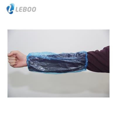 China Leboo ISO CE PE Waterproof Waterproof Sleeve Cover Hand Made Leboo Arm Sleeving Blue for sale