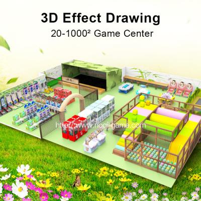 China Electronic Vending Machine Children's Competitive Free Design Arcade Game Center For Shopping Mall for sale