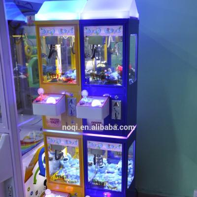 China Metal Children Loved Metal High Quality Mini Cabinet Toy Crane Machine Claw Crane Machine for sale