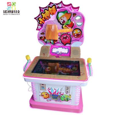 China Metal and Small Plastic Magic Child-parents Arcade Ticket Redemption Games Electronic Hammer Machine for sale