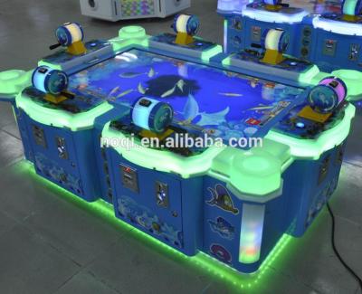 China Competitive Multi Player Commercial Kids Simulator Coin Operated Arcade Chasing Hook Fish Game Machine for sale