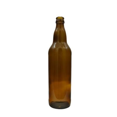 China Amber Color Supplier 650ml CY-1159 Recyclable Beer Glass Top Selling Bottles Produced By China for sale