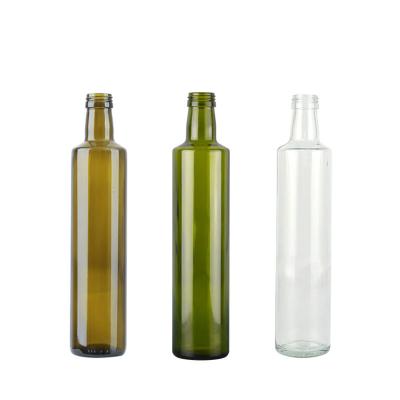 China 500ml Beverage Frying Oil Glass Bottle With Screw Cap For Extra Virgin Olive Oil CY-646 for sale